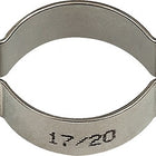 Abrazadera de manguera RIEGLER 2 orejas acero inoxidable 1.4301 (W4) (8000367363)