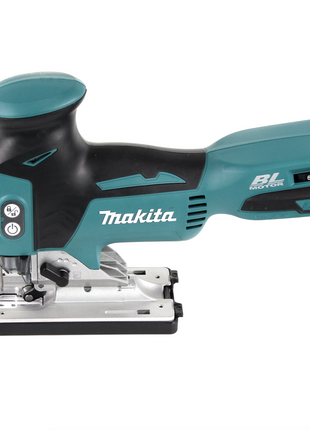 Makita DJV 181 RTJ Akku Pendelhubstichsäge 18V Brushless + 1x Akku 5,0Ah + Ladegerät + 17x Sägeblatt + Makpac - Toolbrothers