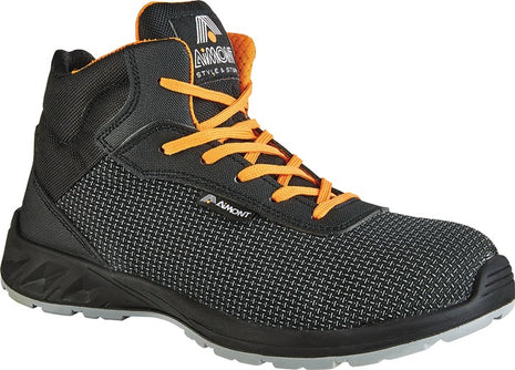 AIMONT Sicherheitsstiefel Diamont AVANGER Größe 41 schwarz/orange ( 8000477687 )