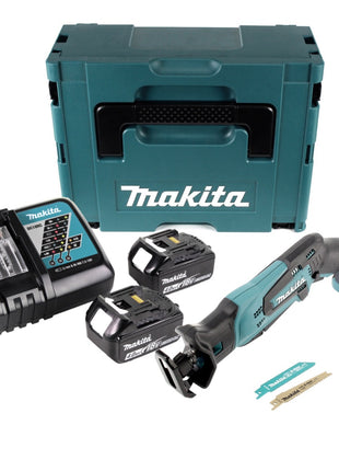 Makita DJR 183 RMJ Akku Reciprosäge 18V + 2x Akku 4,0Ah + Ladegerät + Makpac - Toolbrothers