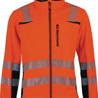 PREVENT TRENDLINE Chaqueta softshell de alta visibilidad Prevent® Trendline talla XXL (8000501464)