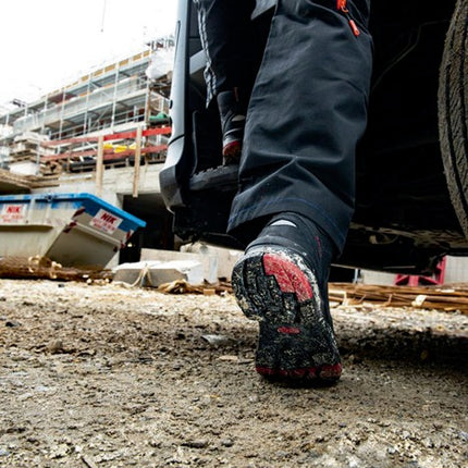 BAAK stivali di sicurezza Braxton taglia 42 nero/rosso ( 8000600318 )