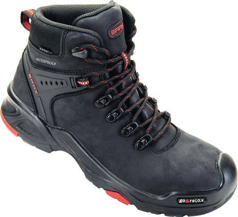 Botas de seguridad BAAK Bailey talla 45 negro/rojo (8000600332)