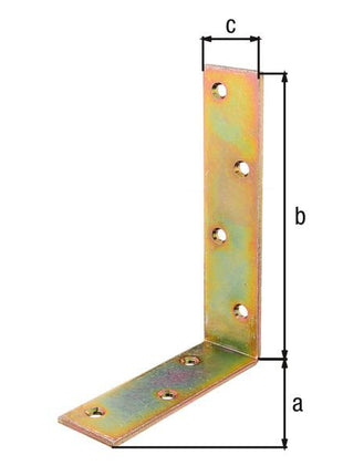 Ángulo de haz GAH L180x120 mm ancho 40 mm (8001732521)