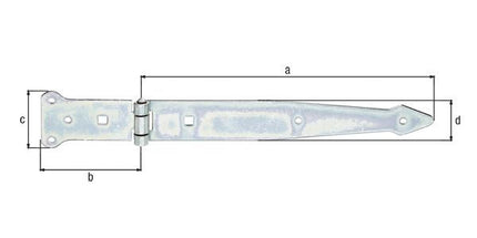 GAH Elingue de jet Longueur 300 x 101 mm Largeur 63 x 45 mm ( 8001732553 )