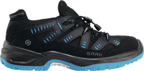 Zapato de seguridad BAAK Homer talla 40 negro/azul (8002360393)