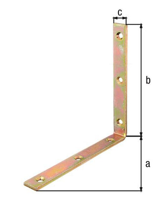 Ángulo de haz GAH L160x160 mm ancho 20 mm (8002657138)