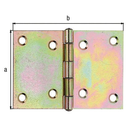 Zawias GAH wysokość 70 mm szerokość 104,5 mm ( 8003551480 )