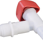 Grifo de salida HÜNERSDORFF HDPE/LDPE R 1/2+R 3/4″ (9000450241)