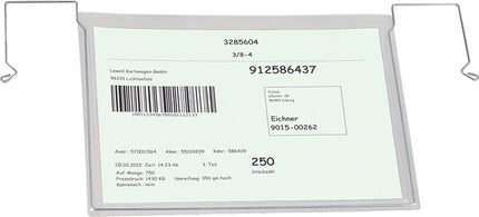 Bolsa para documentos EICHNER W330xH245 mm DIN A4 horizontal (9000451093)