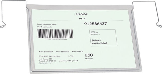 Bolsa para documentos EICHNER W330xH245 mm DIN A4 horizontal (9000451093)