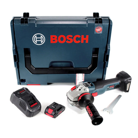 Bosch GWS 18-125 SC Akku Winkelschleifer 18V 125mm Brushless + 1x ProCORE Akku 4,0Ah + Ladegerät + L-Boxx - Toolbrothers