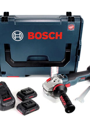 Bosch GWS 18-125 SC Akku Winkelschleifer 18V 125mm brushless + 2x ProCORE Akku 4,0Ah + Ladegerät + L-Boxx - Toolbrothers