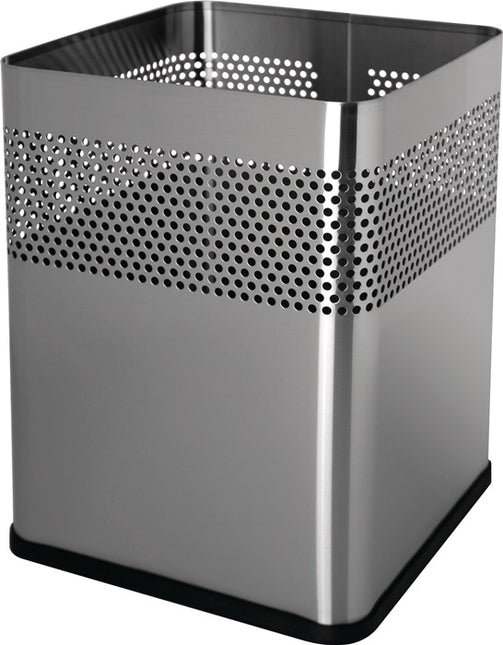 HELIT papelera 18 l Al.325xAn240xP240 mm cuadrado (9000468159)