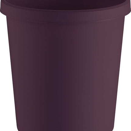 Papelera HELIT 18 l Al. 331 x Ø 315 mm con borde de asa (9000468460)