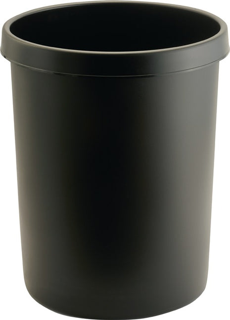 Corbeille à papier HELIT 45 l H480xØ390 mm avec bord poignée (9000468496)