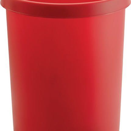 Corbeille à papier HELIT 45 l H480xØ390 mm avec bord poignée (9000468498)