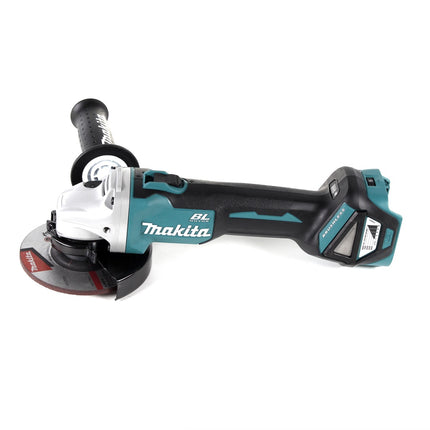 Makita DGA 511 T1J Akku Winkelschleifer 18V 125mm Brushless + 1x Akku 5,0Ah + Makpac - ohne Ladegerät - Toolbrothers