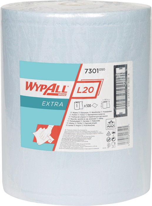 KIMBERLY-CLARK Panno di pulizia WYPALL L20 7301 L385xL325circa mm ( 9000469689 )