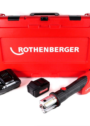 Rothenberger ROMAX 4000 Basic Set Akku Pressmaschine 18V + 1x Akku 4,0Ah + Ladegerät + Koffer ( 1000001840 ) - Toolbrothers