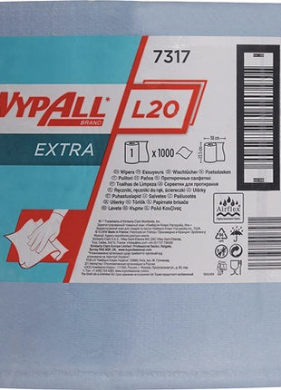 KIMBERLY-CLARK toallita WYPALL* L20 EXTRA+ 7317 L380xW235aprox. mm ( 9000469741 )