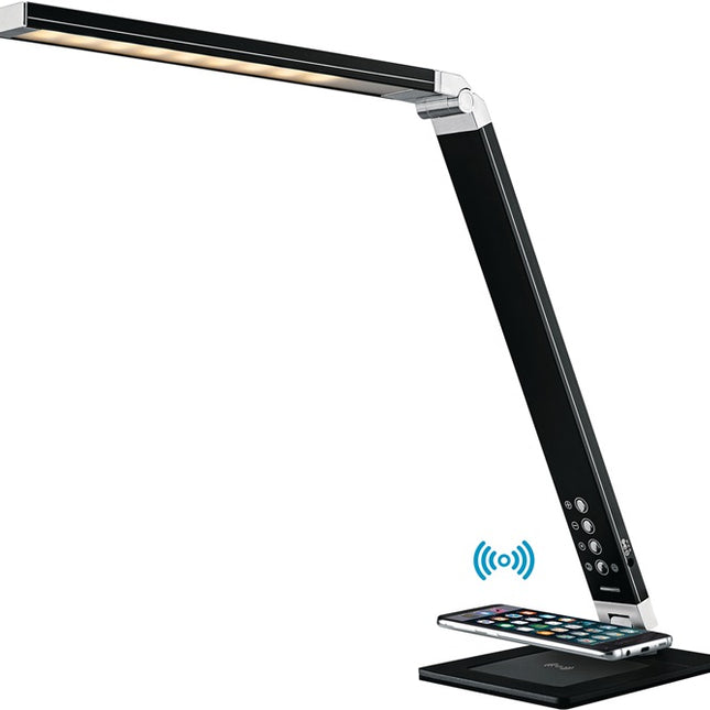 HANSA lámpara de escritorio aluminio negro altura máx. 420 mm (9000483058)