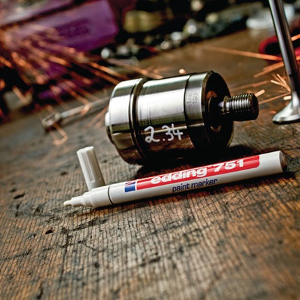 EDDING marcador de pintura 751 amarillo (9000487744)