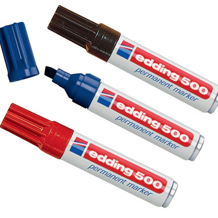 EDDING rotulador permanente 500 azul (9000487905)