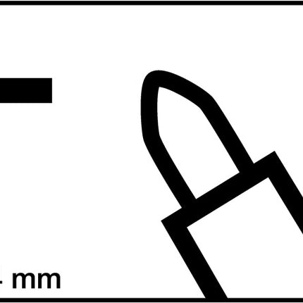 EDDING marcador de pintura 750 amarillo (9000487985)