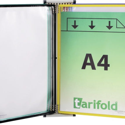 Support mural TARIFOLD 5 panneaux d'affichage coloris assortis (9000492053)