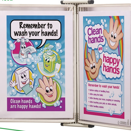 TARIFOLD soporte pared 10 paneles expositores (9000492071)