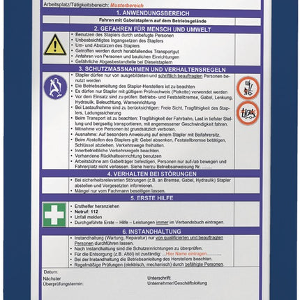 Marco magnético DURABLE DIN A4 azul oscuro (9000492411)