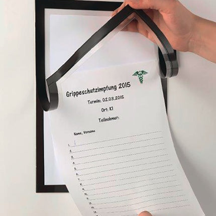 Marco magnético DURABLE DIN A4 negro (9000492423)