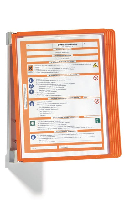 Soporte de pared DURABLE 5 paneles expositores (9000492452)