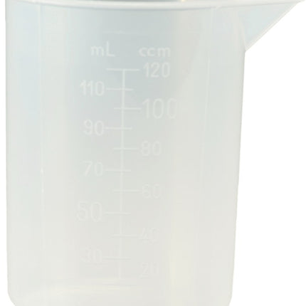 HÜNERSDORFF vaso medidor 120 ml polipropileno transparente (9000495141)