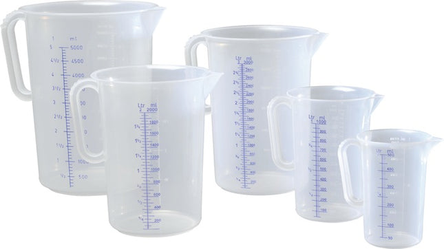 HÜNERSDORFF measuring jug 500 ml polypropylene transparent ( 9000495150 )