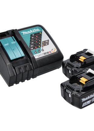 Makita DUC 254 RT Akku Kettensäge 18 V 25 cm Brushless + 2x Akku 5,0 Ah + Ladegerät - Toolbrothers