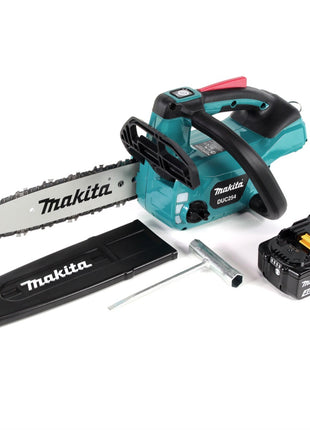 Makita DUC 254 M1 Akku Kettensäge 18 V 25 cm Brushless + 1x Akku 4,0 Ah - ohne Ladegerät - Toolbrothers