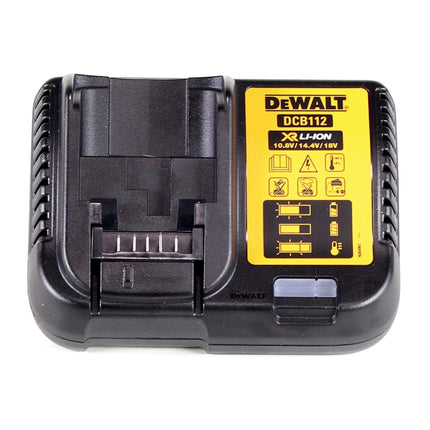 DeWalt DCB 112 XR Li-Ion Chargeur pour Batteries de 10,8 / 14,4 / 18 Volts