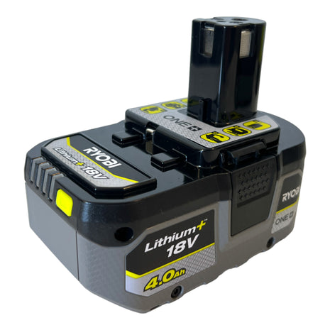 Ryobi RB1840X Batterie 18 V 4,0 Ah / 4000 mAh Li-Ion ONE+ HP ( 5133005053 ) avec indicateur de charge