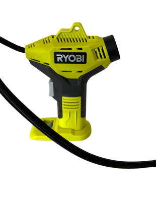 Compresor manual de batería RYOBI R18PI-120GJ 18 V 10,3 bar (5133005325) + 1x batería 2,0 Ah + cargador