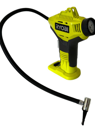 Compresor manual de batería RYOBI R18PI-120GJ 18 V 10,3 bar (5133005325) + 1x batería 2,0 Ah + cargador