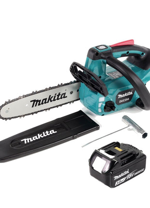 Makita DUC 254 F1 Akku Kettensäge 18 V 25 cm Brushless + 1x Akku 3,0 Ah - ohne Ladegerät - Toolbrothers