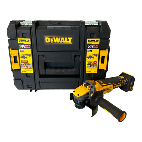 Akumulatorowa szlifierka kątowa DeWalt DCG 409 NT 18 V 125 mm bezszczotkowa + TSTAK - bez akumulatora, bez ładowarki