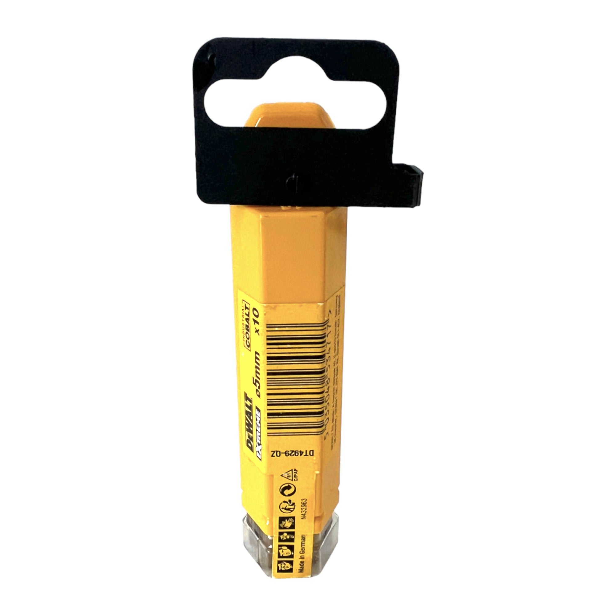 DeWalt DT 4929 HSS E COBALT Industrial Kobalt Metall Bohrer 5 0 52 x 86 mm 10 Stk  1 - toolbrothers