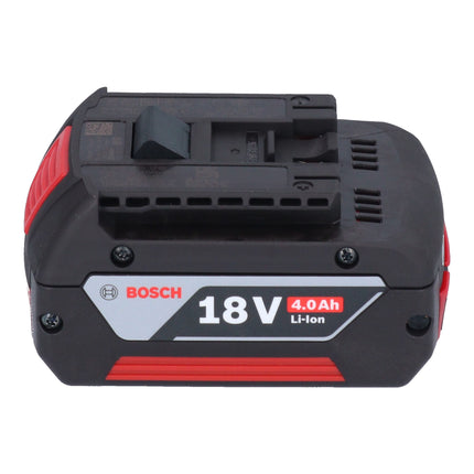 Lijadora excéntrica a batería Bosch GEX 185-LI Professional 18 V 125 mm sin escobillas + 1x batería 4,0 Ah - sin cargador