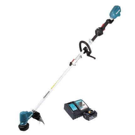 Makita DUR 191 LRT1X3 Tagliabordi a batteria 18 V Brushless + 1x batteria 5,0 Ah + caricabatterie