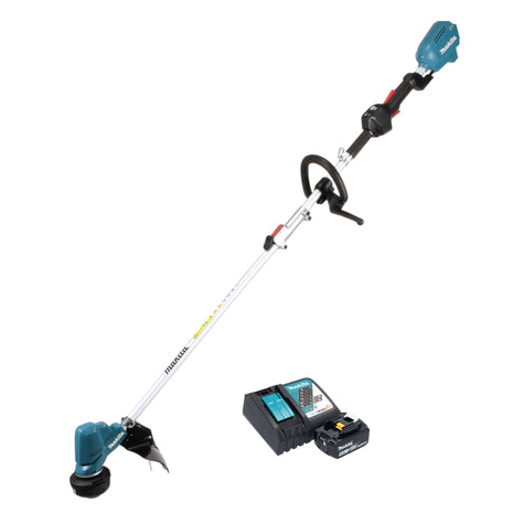 Makita DUR 191 LRT1X3 Akku Rasentrimmer 18 V Brushless + 1x Akku 5,0 Ah + Ladegerät