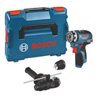 Bosch GSR 12V-35 FC Perceuse-visseuse sans fil 12 V 35 Nm Brushless + 1x batterie 6,0 Ah + 2x embouts + L-Boxx - sans chargeur