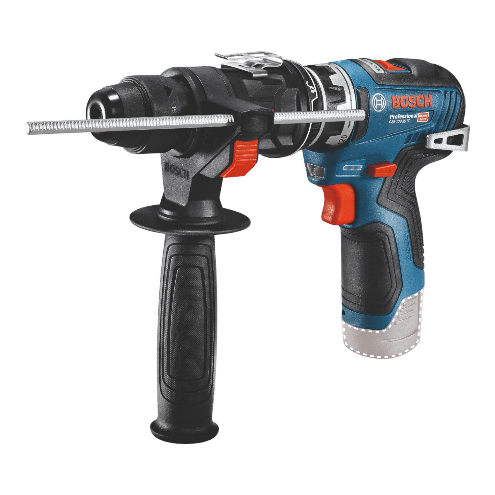 Bosch GSR 12V 35 FC Akku Bohrschrauber 12 V 35 Nm Brushless 1x Akku 6 0 Ah Ladegeraet 2x Aufsatz L Boxx 2 - toolbrothers